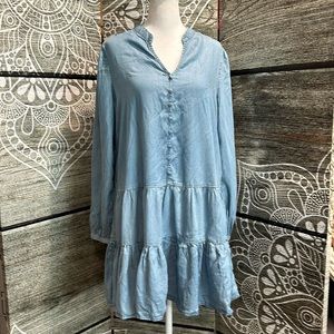 Chambray On Ice Dress